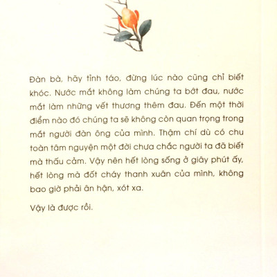 Đàn Bà Đừng Khóc Khi Yêu!