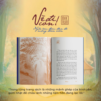Sách - Về Đi Con - Nghe Êm Đềm Đâu Đó Mộng Đoàn Viên - Bản Đặc Biệt - Bìa Cứng - Tặng Kèm Chữ Ký Của Tác Giả + 3 Postcard