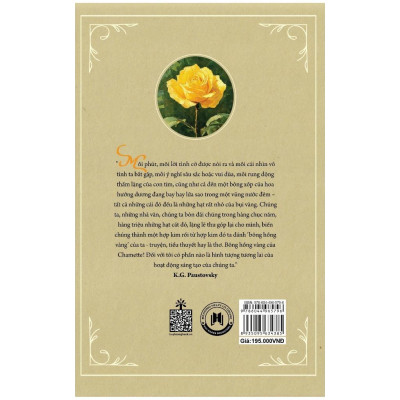 Sách - Bông Hồng Vàng Và Bình Minh Mưa - Huy Hoàng Bookstore