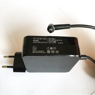Sạc Tương Thích Cho Laptop Asus 19V-3.42A - Vuông - Chân Nhỏ 65W - Hàng Nhập Khẩu New Seal TEEMO PC TEAC244