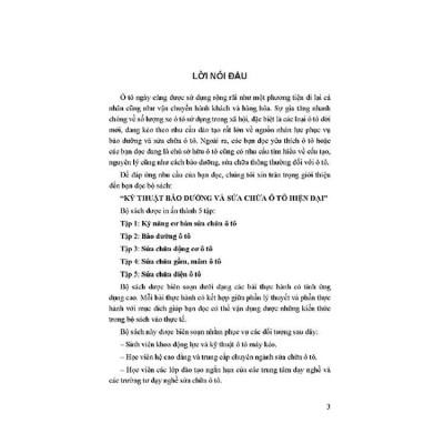 Sách - Kỹ Thuật Bảo Dưỡng Và Sửa Chữa Ô Tô Hiện Đại - Bảo Dưỡng Ô Tô - VIETNAMBOOK