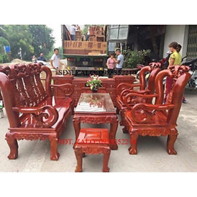 ️ Bộ ghế quốc đào tay 12 gỗ sà cừ đồ gỗ nội thất đẹp nhà cửa