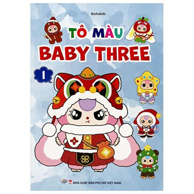 Sách - Tô Màu Baby Three 1