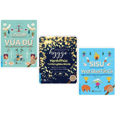 Combo Lagom Vừa Đủ + Sisu Vượt Qua Tất Cả + Hygge Hạnh Phúc Từ Những Điều Nhỏ Bé  First News