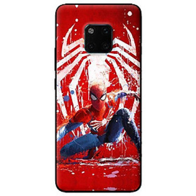 Ốp lưng in cho Huawei Mate 20 Pro mẫu Người Nhện Trắng - Hàng chính hãng