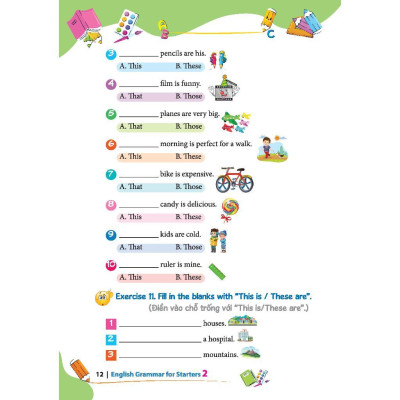 Sách - English Grammar For Starters 2 - Có Đáp Án - Minh Thắng