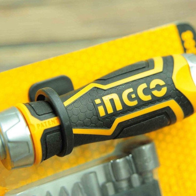 BỘ TUỐC NƠ VÍT ĐA NĂNG 15 CHI TIẾT INGCO AKISD1508 - HÀNG CHÍNH HÃNG