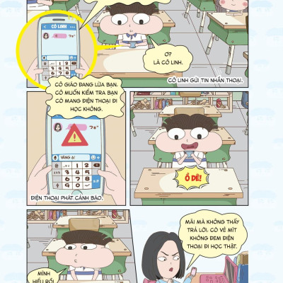 Sách - Truyện Tranh Lớp Học Xả Stress - Bí Kíp Vượt Qua Kỳ Thi