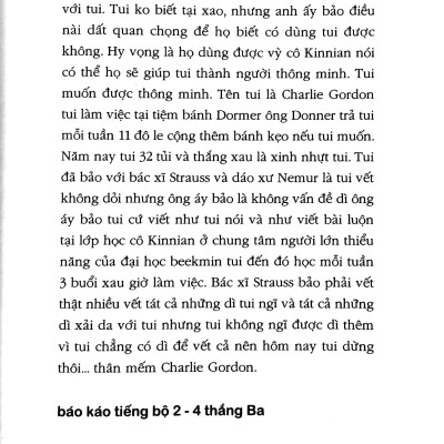 Hoa Trên Mộ Algernon