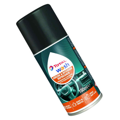 Chai xịt khử mùi và khử trùng máy lạnh Total Energies TE-AC150 150ml - làm sạch bầu không khí trong xe, bảo vệ sức khỏe, loại bỏ vi khuẩn gây hạI