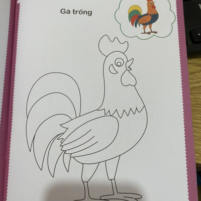 Quà cho bé : Bé tập tô màu : Động vật nuôi
