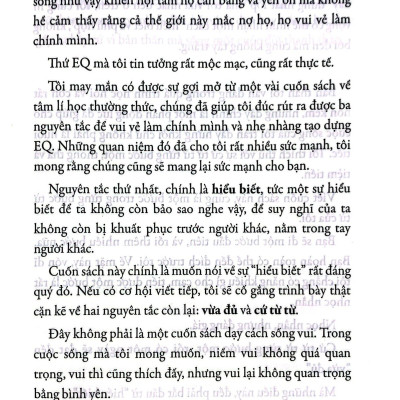 Cảm Xúc Không Phải Đặc Quyền - Sống Một Lần Vì Chính Mình