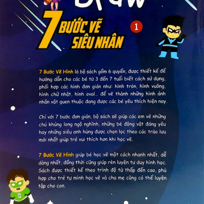 7 Bước Vẽ Siêu Nhân - Tập 1