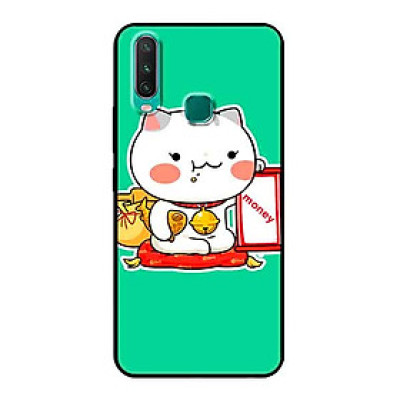 Ốp Lưng in cho Vivo Y12 Mẫu Mèo May Mắn 4 - Hàng Chính Hãng