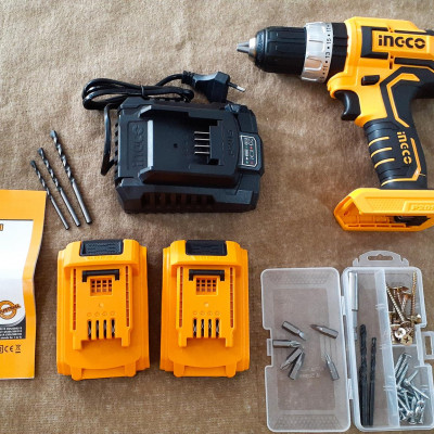 MÁY KHOAN BÚA DÙNG PIN 20V (2.0- 13MM) INGCO CIDLI20031 - HÀNG CHÍNH HÃNG