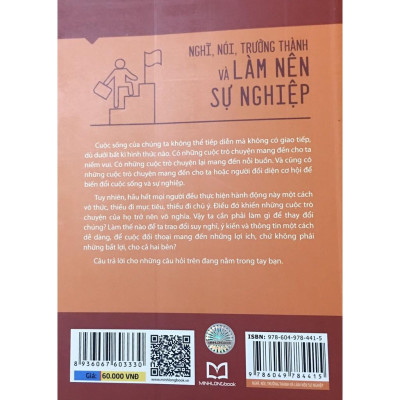 Sách: Nghĩ, Nói , Trưởng Thành Và Làm Nên Sự Nghiệp