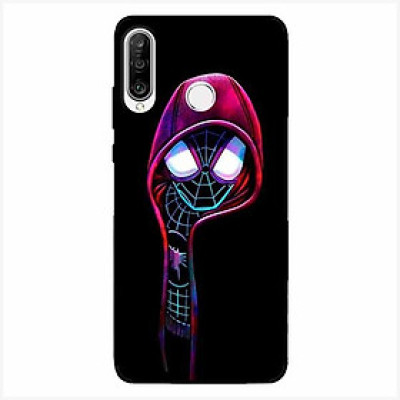 Ốp lưng in cho Huawei P30 Lite Nhện Đen
