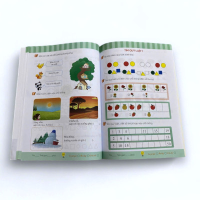 Sách cho bé - Tư Duy Giải Quyết Vấn Đề - Toán Tiền Tiểu Học - Vui Học Toán - Dành cho trẻ từ 4 tuổi