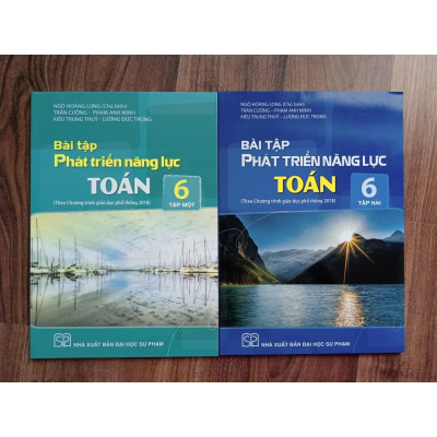 Sách Bài tập phát triển năng lực toán lớp 6 tập 1 (SGK Cánh Diều)
