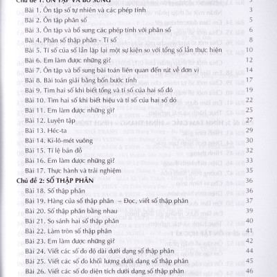 Vở bài tập nâng cao toán 5 - Tập 1 - Chân trời sáng tạo
