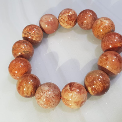 Vòng Tay Nam San Hô Hóa Thạch Mới size vòng 16mm 13 hạt đúng cung sanh tốt Màu Đỏ Hoa Đẹp Sang đỏ dãy núi tự nhiên Vòng hàng hiếm bóng nam đeo đẹp may mắn sang tay lắm ạ