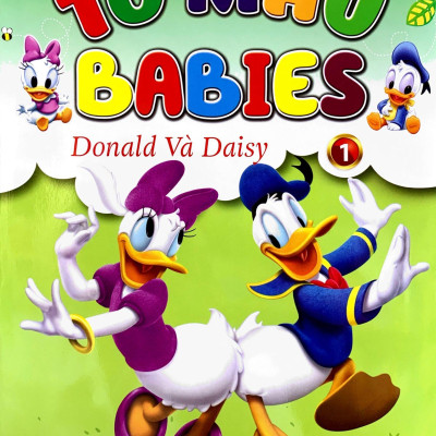 Tô Màu Babies 1 - Donald Và Daisy