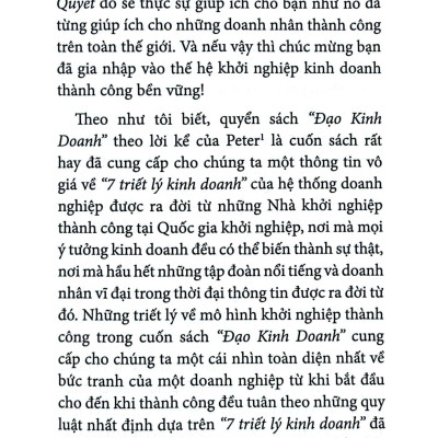 Đạo Kinh Doanh - 7 Triết Lý Kinh Doanh Quan Trọng Nhất Được Các Doanh Nhân Từ Cổ Chí Kim Áp Dụng Để Thành Công