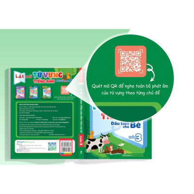 Sách - Lật Mở Từ Vựng Tiếng Anh Đầu Tiên Cho Bé - Cuốn 3 - Megabook