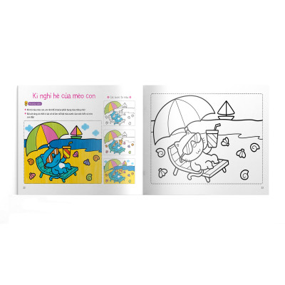 Bé Tập Tô Màu - Tập 2 (Dành Cho Trẻ Từ 3-6 Tuổi)
