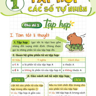 Takenote - Sổ Tay Kiến Thức Và Dạng Toán 6 - MEGA