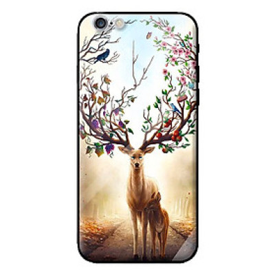 Ốp kính cho Iphone 6 Plus mẫu HƯƠU 3 - Hàng chính hãng