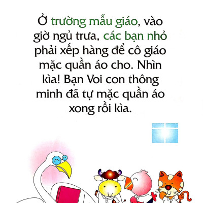 Sách Truyện Tranh Song Ngữ Việt Anh Cho Bé - Bé Thông Minh Bé Tự Mặc Quần Áo