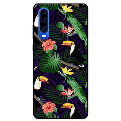 Ốp lưng dành cho Huawei P30 - P30 Lite - Y7 Pro - Y9 2019 mẫu Họa Tiết Két Xanh