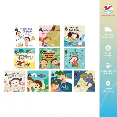 Sách - Giáo Dục Giới Tính - Vệ Sinh Cá Nhân - Tân Việt Books