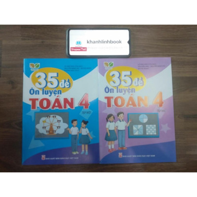 Sách - 35 Đề ôn luyện Toán 4 tập 1 (Kết nối tri thức với cuộc sống)