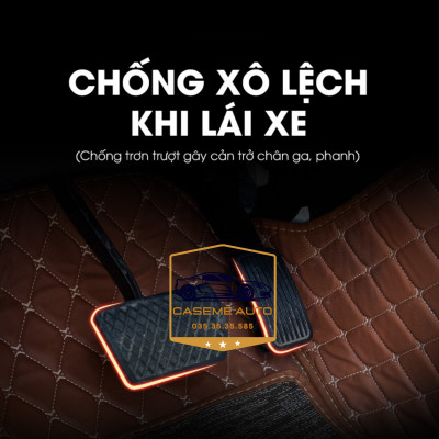 [FORD EVEREST] Thảm Trải Sàn, Lót Sàn Ô Tô 5D 6D Thiết Kế Theo Xe FORD EVEREST 2018 Chống Nước, Không Mùi - MẪU QUẢ TRÁM - Hàng Chính Hãng