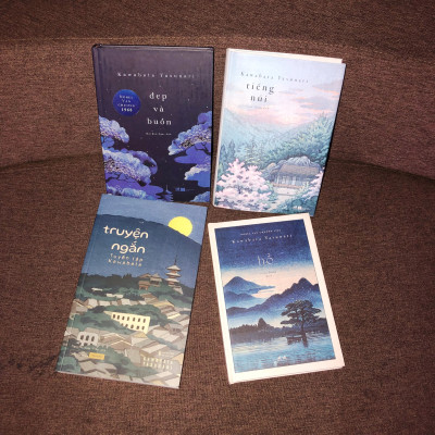 Combo truyện ngắn Kawabata Yasunari + tiểu thuyết: Hồ Kawabata - Tiếng Núi - Đẹp Và Buồn