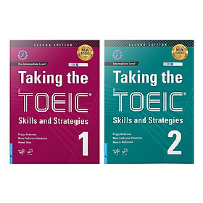 Sách - Combo Taking The TOEIC - Skills and Strategies 1 + 2 - First News