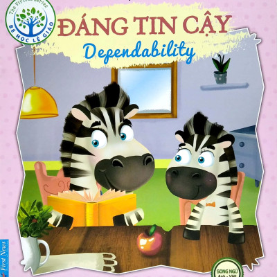 Sách Bé học lễ giáo - Đáng tin cậy (Song ngữ) - Dolphin Press