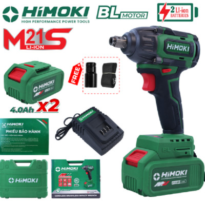 Máy Siết Bulong Đa Năng HIMOKI-HM-IW350N 21V - Motor Ruột Đồng 100% - Động Cơ Không Chổi Than Siêu Mạnh Mẽ