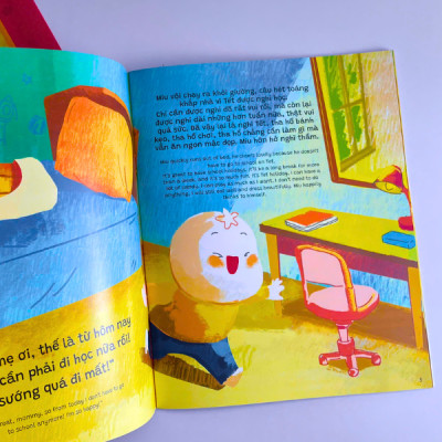 Sách - Ehon Song Ngữ - Số Đặc Biệt - Ngày Tết Vui Tưng Bừng - Happy Tet Holiday