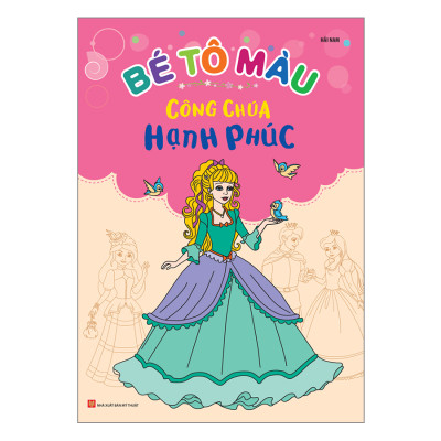 Túi Bé Tô Màu Công Chúa ( 6 Cuốn )