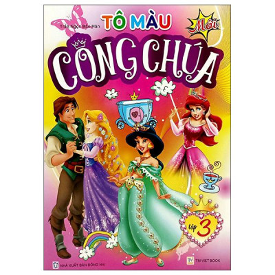 Sách - Tô Màu Công Chúa - Tập 3
