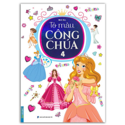Sách - Túi Tô Màu Công Chúa - Combo 5 Cuốn - Phan Minh Đạo - Minh Thắng