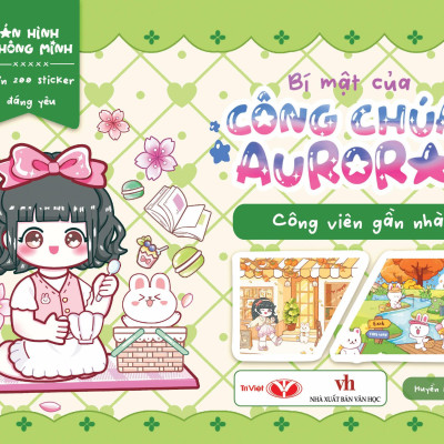 Sách - Dán Hình Thông Minh - Bí Mật Của Công Chúa Aurora - Công Viên Gần Nhà