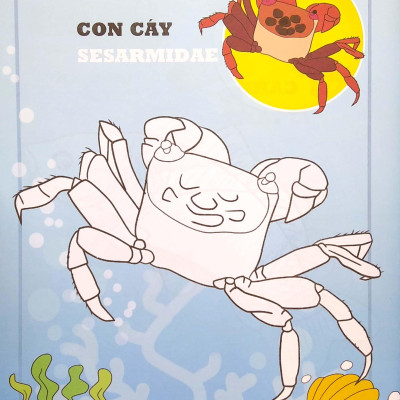 Em Tập Tô Màu - Chủ Đề: Động Vật Sống Dưới Nước