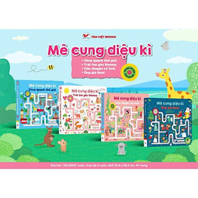 Sách - Mê Cung Diệu Kì - Dành Cho Bé Từ 1 Tuổi - Tân Việt Books