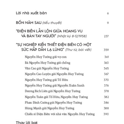 Bốn Năm Sau Và Những Trang Viết Về Điện Biên - TRE