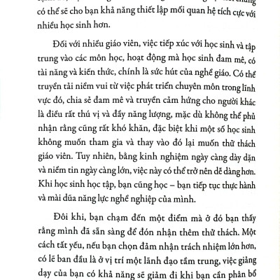 Sách - Phát Triển Sự Nghiệp Giáo Dục - Cẩm Nang Dành Cho Giáo Viên Quản Lí Cấp Trung Và Lãnh Đạo Trường Học