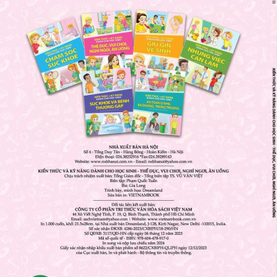 Combo 2 Quyển Kiến Thức Và Kỹ Năng Dành Cho Học Sinh: Thể Dục, Vui Chơi, Nghỉ Ngơi, Ăn Uống + An Toàn Ở Nhà, Ra Đường, Trong Trường